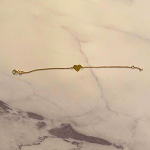 Super Cute Ruby and Stella Heart Bracelet